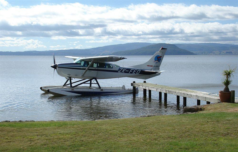 Nicara Lakeside Lodge Rotorua Exterior foto